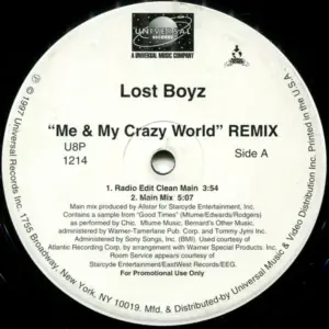 Lost Boyz – Me & My Crazy World (Remix)