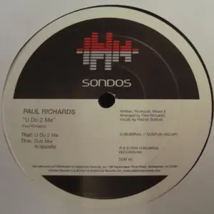 Paul Richards (3) – U Do 2 Me