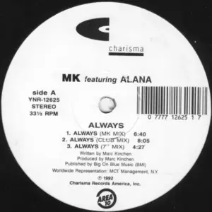 Marc Kinchen Featuring Alana – Always