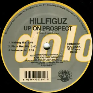 Hillfiguz – Up On Prospect / Boom!