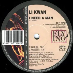 Li Kwan – I Need A Man