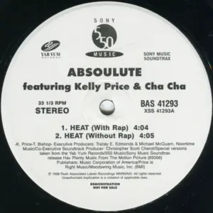 Absoulute featuring Kelly Price & Cha Cha – Heat