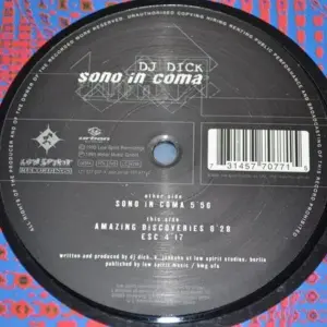 DJ Dick – Sono In Coma