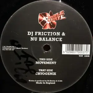 DJ Friction & Nu Balance – Cryogenix / Movement