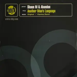 Shaun M & Abandon – Another Man's Language