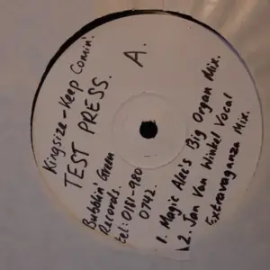 Kingsize (21) – Keep Comin'