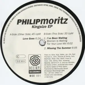 Philipmoritz – Kingsize EP