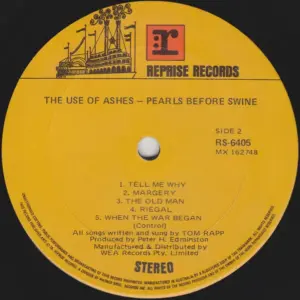 Pearls Before Swine – The Use Of Ashes