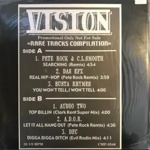 Various – Vision Rare Tracks Compilation