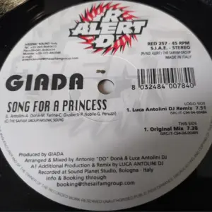 Giada – Song For A Princess