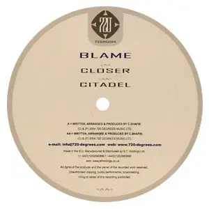 Blame – Closer / Citadel