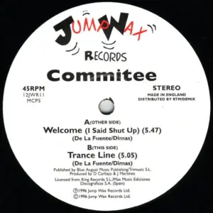 Committee – Welcome (I Said Shut Up)