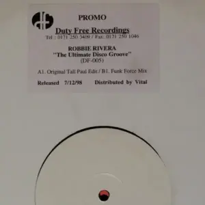 Robbie Rivera – The Ultimate Disco Groove