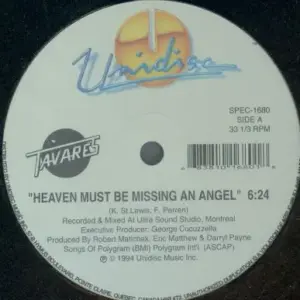 Tavares – Heaven Must Be Missing An Angel / More Than A Woman
