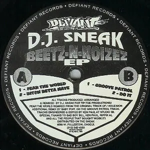DJ Sneak – Beetz-N-Noizez EP
