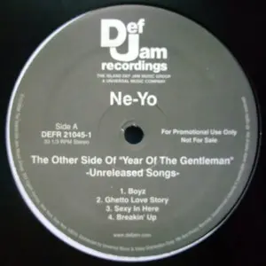 Ne-Yo – The Other Side Of "Year The Gentleman" - Unreleased Songs