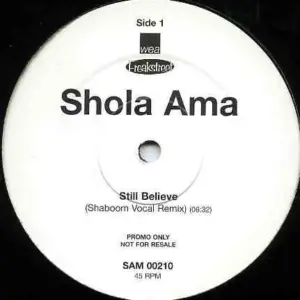 Shola Ama – Still Believe