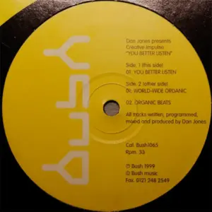 Dan Jones Presents Creative Impulse – You Better Listen