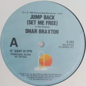 Dhar Braxton – Jump Back (Set Me Free)