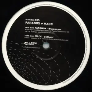 Paradox v Macc – Drumpaper / Guttural