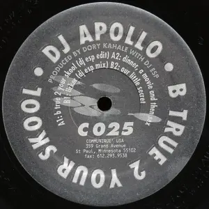 DJ Apollo – B True 2 Your Skool