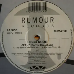 Disco Dude – Get Up (On The Dancefloor)