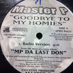 Master P – Goodbye To My Homies