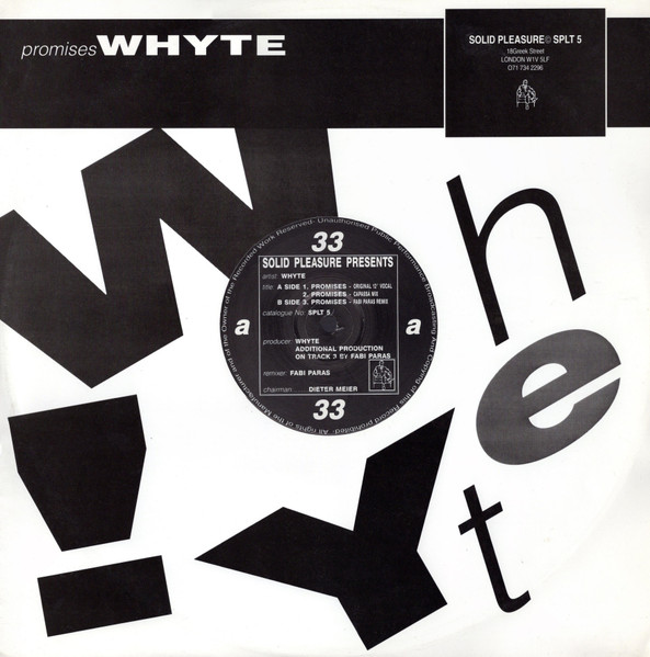 Whyte – Promises