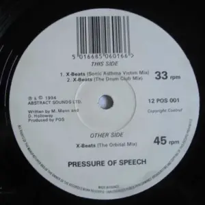 Pressure Of Speech – X-Beats