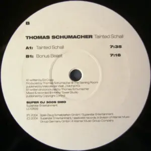 Thomas Schumacher – Tainted Schall