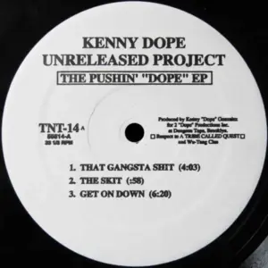 Kenny "Dope" Gonzalez – The Pushin' "Dope" EP