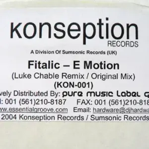 Fitalic – E Motion