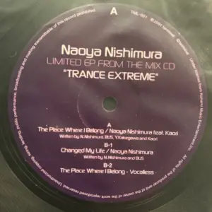 Naoya Nishimura (5) – Naoya Nishimura Limited Ep From The Mix Cdtrans Extream
