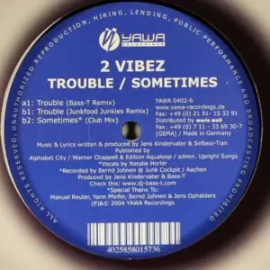 2 Vibez – Trouble / Sometimes