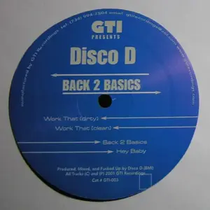 Disco D – Back 2 Basics