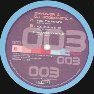 Skydiver (4) & DJ Boombastic A – Feel The Genuine