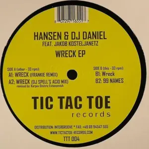 Hansen & DJ Daniel Feat. Jakob Kosteljanetz – Wreck EP