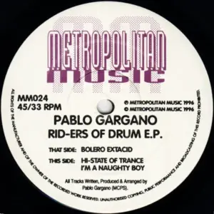 Pablo Gargano – Rid-Ers Of Drum E.P.