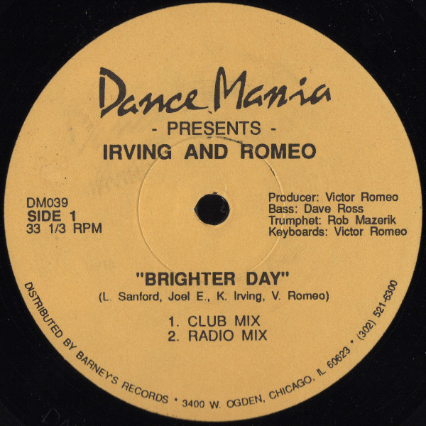 Kevin Irving, Victor Romeo – Brighter Day