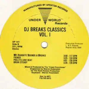 Crazy Frenchman, The – DJ Breaks Classics (Vol. 1)