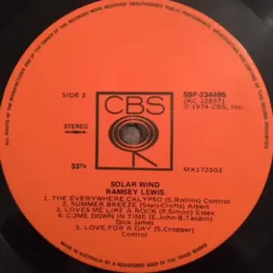 Ramsey Lewis – Solar Wind