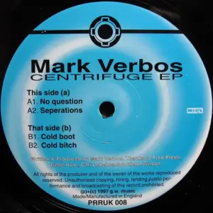 Mark Verbos – Centrifuge EP