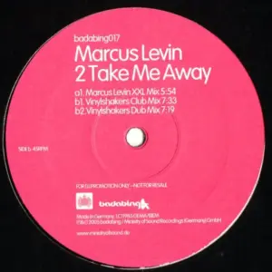 Marcus Levin – 2 Take Me Away