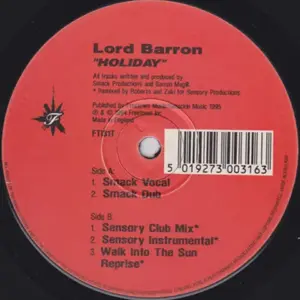 Lord Barron – Holiday
