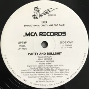 Notorious B.I.G. – Party And Bullshit