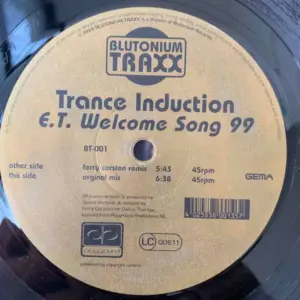 Trance Induction – E.T. Welcome Song 99