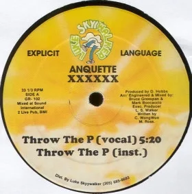 Anquette / Steven J. Grey – Throw The P / Miami