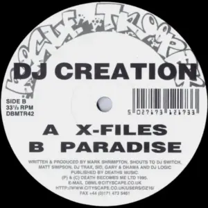 DJ Creation – X-Files / Paradise