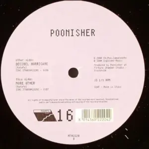 Poonisher – Decibel Hurricane / More Other