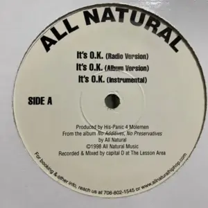 All Natural – It's O.K.